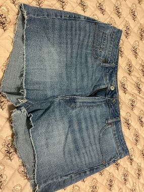 Old Navy Women's Light Blue Denim Cutoff Shorts